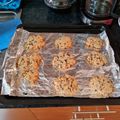 El cooksnap de Fernanda Osorio Zúñiga cuando hizo Galletas de avena con chips de chocolate.