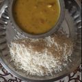 Aarya gokhale का कुकस्नैप जब उन्होंने कढ़ी चावल (kadhi chawal recipe in Hindi) बनाया था।