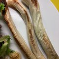 El cooksnap de Elena cuando hizo Calçots al horno.