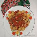 Cooksnap dari Kitchen Manda'Riz untuk resep Spicy Chicken Karage with Blackpepper Sauce