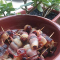 El cooksnap de Chusmi cuando hizo Delicias de Elche al horno (dátiles con bacon)  ¡Puro vicio!.