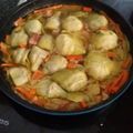 El cooksnap de marcelo fernandez cuando hizo Alcachofas en salsa.