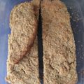 El cooksnap de Noelia cuando hizo Budín de avena y naranja.
