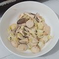 Cooksnap của Cau Hai khi họ làm theo món Cải thảo xào cá viên