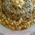 صورة من مطبخ صحي و لذيذ ، شاركها بعد تجربة وصفة طريقة عمل المجدره مع الصوص😋👌🏻