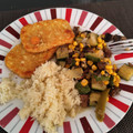 El cooksnap de Miguel Natera cuando hizo Calabacitas con champiñones y elote.