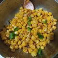 mitu madlani's cooksnap of when they made કોર્ન ભેળ (Corn bhel recipe in Gujarati).