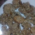El cooksnap de Marcela Barba cuando hizo Galletitas de avena, banana, miel, pasas, nueces.