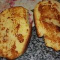 El cooksnap de Maria Florencia Alvarez cuando hizo French toast / tostada francesa.