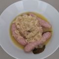 El cooksnap de ANGEL cuando hizo Salchichas al vino blanco (Thermomix).