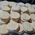 El cooksnap de Danitza Salazar cuando hizo Alfajores de maicena.