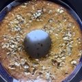 کوک اسنپ Nina Goli بعد از امتحان کردن کیک کدو حلوایی.