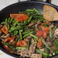 Martin Jon Madsen's cooksnap of when they made Sauteed mushrooms and asparagus.