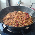 El cooksnap de rafawarrior cuando hizo Migas de pan, (receta de mi abuelo y de mi padre).