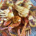 Cooksnap Rose Nani Nizah Nayan semasa beliau membuat Ketam Goreng Pedas.