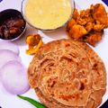 Madhvi Dwivedi का कुकस्नैप जब उन्होंने लच्छा पराठा (Lachha paratha recipe in hindi) बनाया था।