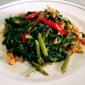 Cooksnap dari asryafriza untuk resep Tumis kangkung tempe