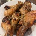 Gordon Yuen 的 主菜系列-私房菜之一-蜂蜜迷迭香烤小雞腿 cooksnap