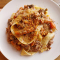 El cooksnap de Toni Martín cuando hizo Pappardelle con ragout de ternera (glutenfree).