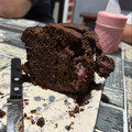El cooksnap de Trinidad cuando hizo BUDÍN MUY HÚMEDO DE 🍫CHOCOLATE 🍫 Y 🍓FRUTILLAS 🍓.