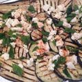 il Sandra quando ha preparato Antipasto di melanzane