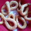 El cooksnap de milagros cuando hizo Churros con chocolate.