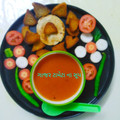 Saroj Shah's cooksnap of when they made ટામેટા બીટ ગાજરનું સૂપ (Tomato Beetroot Carrot Soup Recipe In Gujarati).