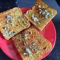 Charusheela Prabhu's cooksnap of when they made इन्स्टंट गार्लिक ब्रेड (instant garlic bread recipe in marathi).
