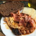 El cooksnap de remi cuando hizo Potaje de garbanzos con calabaza y pringá.