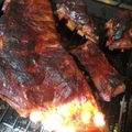 El cooksnap de 🌸 Carolita 🌸 cuando hizo Ribs de cerdo a la barbacoa express con puré de batatas.