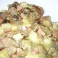 El cooksnap de Mari. V T cuando hizo Patatas con champiñones y bacon. Fácil, rápido y sencillo.