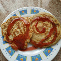 El cooksnap de Eva cuando hizo Tortitas de avena.