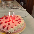 El cooksnap de Carlos Sánchez Hernández cuando hizo Tarta corazón de fresas con nata.