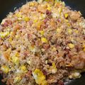 El cooksnap de Carmen M. Hernández Castro cuando hizo Arroz "chino" con bacon y perejil 🌿.