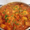 Harry Thomas's cooksnap of when they made African  chicken stew.