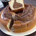 El cooksnap de Fernanda Montoya cuando hizo 🍰 Bizcochuelo marmolado!! Súper fácil y económico. Esponjoso y húmedo😸👌.