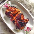 Cooksnap Cempaka Putih semasa beliau membuat Ayam Bakar Air Fry.