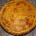El cooksnap de Romina Stricker cuando hizo Tarta de sachichas.