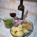 El cooksnap de Mili Suarez cuando hizo Costilla papas y piña canaria.