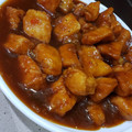 El cooksnap de mtere33 cuando hizo Pollo a la naranja (estilo chino).