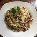 El cooksnap de Titaciel Pase cuando hizo Arroz con setas y jamón serrano.