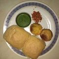 Dipika Bhalla का कुकस्नैप जब उन्होंने बड़ा पाव (vada pav recipe in Hindi) बनाया था।