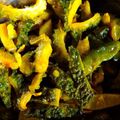Mamoni chatterjee's cooksnap of when they made উচ্ছে আলু ভাজা(ucche aloo bhaja recipe in Bengali).