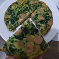 Cooksnap dari Dini Saraswati untuk resep 193. Omelet Bayam Keju