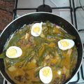 El cooksnap de Maria Santos Armas cuando hizo Tirabeques con jamón.
