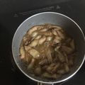 Cooksnap của salangane khi họ làm theo món Ba rọi xào mắm ruốc