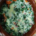 El cooksnap de MaryGlory cuando hizo Espinacas gratinadas con pavo.