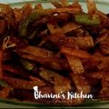 Bhavini Kotak's cooksnap of when they made રોટલી નુડલ્સ (Rotli Noodles Recipe In Gujarati).