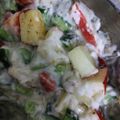 Saira Abdullah's cooksnap of when they made Classice russion salad.