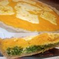 El cooksnap de Hernan Gonzalez cuando hizo Tarta de calabaza y espinacas (bicolor).